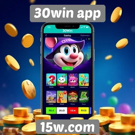 30win app oferece diversas opções de jogos online